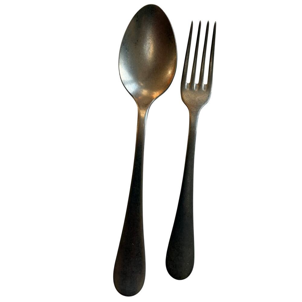 NEW Sabre Paris Marius Stainless Steel Soup Spoon & Dinner Fork Set